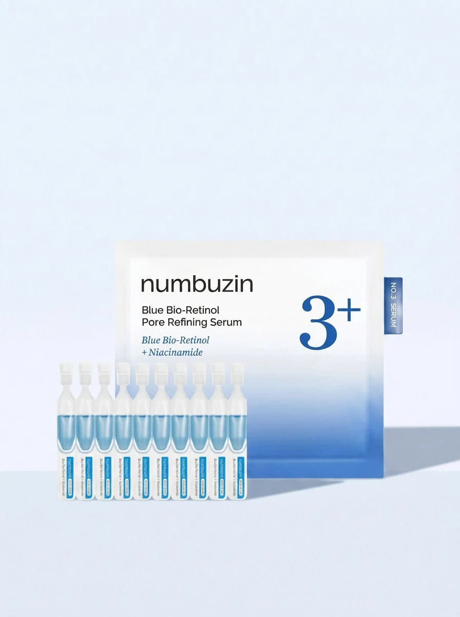 NUMBUZIN NO.3 BLUE BIO-RETINOL PORE REFINING SERUM 1.3ML*10EA - 彩色 - 查看 1