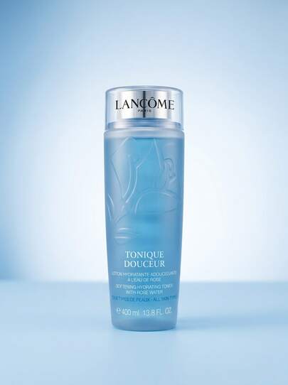 Lancôme Tonique Douceur 400 ml – Toner, Softening, For All Skin Types, Rose Water, Rose Water, Suitable For Morning Skincare Routine