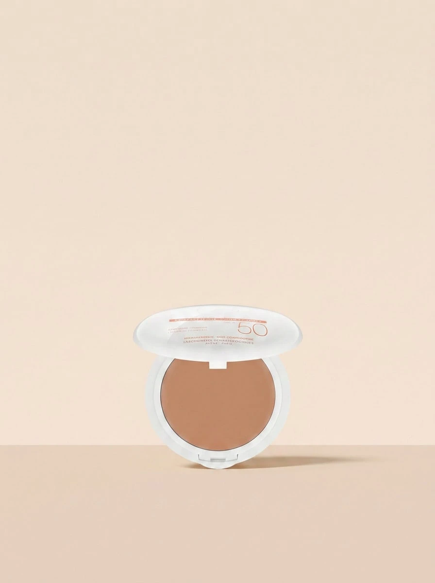 Avene High Protection Tinted Compact Beige SPF50 10 G – Foundation, UV Protection, For Sensitive Skin, Beige, Suitable For Daily Makeup Routine - Multicolor - View 1