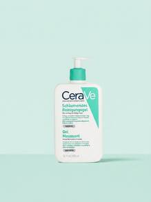 Cerave Foaming Facial Cleanser 473 Ml – Facial Cleanser, Deep Cleansing, For Normal To Oily Skin, Fragrance-Free, Ceramides, Suitable For Daily Face Wash - White - View 1