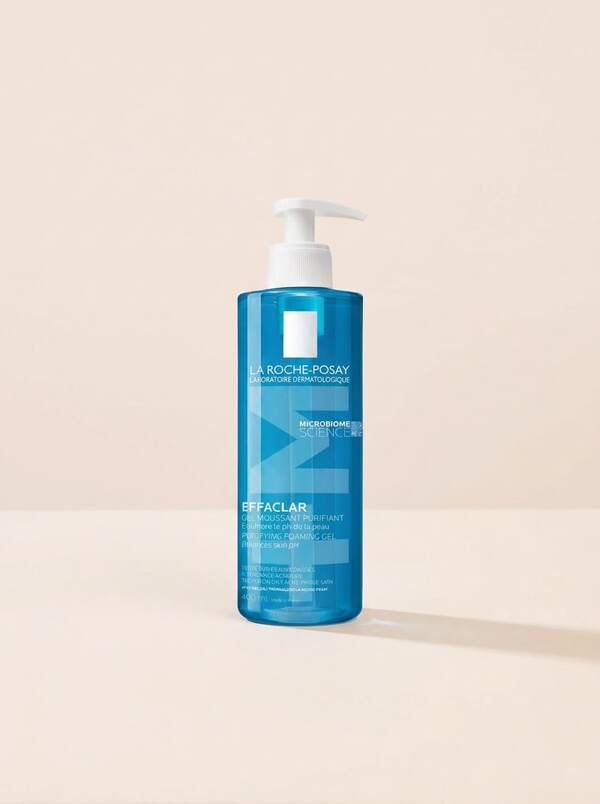 La Roche-Posay Effaclar Purifying Cleansing Gel 400 Ml – Face Wash, Oil Control, For Oily Skin, Zinc PCA, Suitable For Daily Face Cleaning