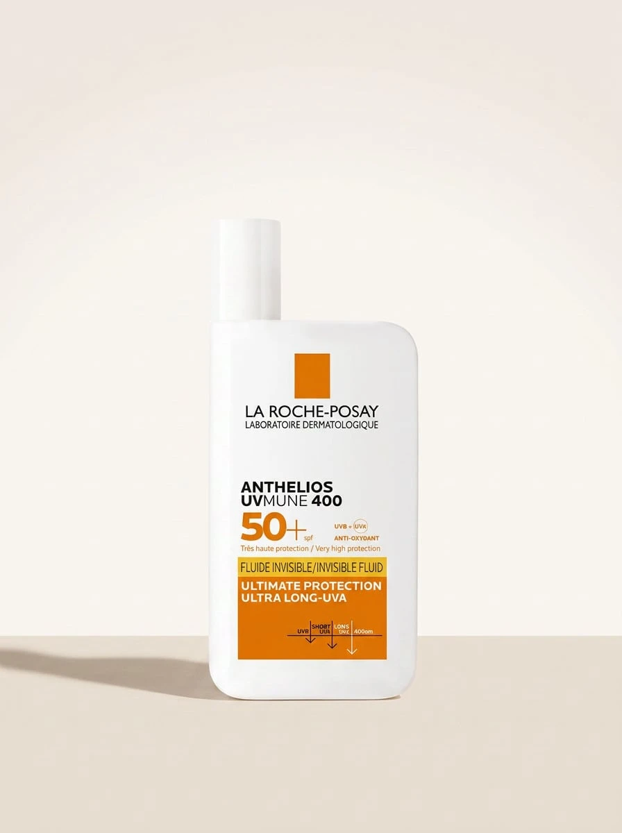 La Roche-Posay La Roche Posay Anthelios UVmune 400 Invisible Fluid SPF50+ 50ml – Sunscreen, Broad Spectrum, For Sensitive Skin, Fragrance-Free, Invisible Finish, Mexoryl 400, Suitable For Daily Facial Protection - Multicolor - View 1