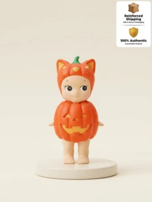 SONNY ANGEL Pumpkin Patch Series - Mystery Mini Figure Blind Box, Halloween Pumpkin-Themed Cute Collectible Decor, Festival Gift, 100% Authentic (Single Blind Box), Vacation Day Gift - Pumpkin Patch Series - View 2