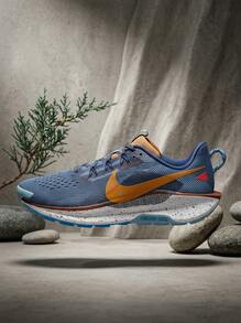 Nike Hi OG 男款運動鞋 輕量透氣 緩震 日常休閒 藍色 DV3864-400 - 藍色/橙色 - 查看 1