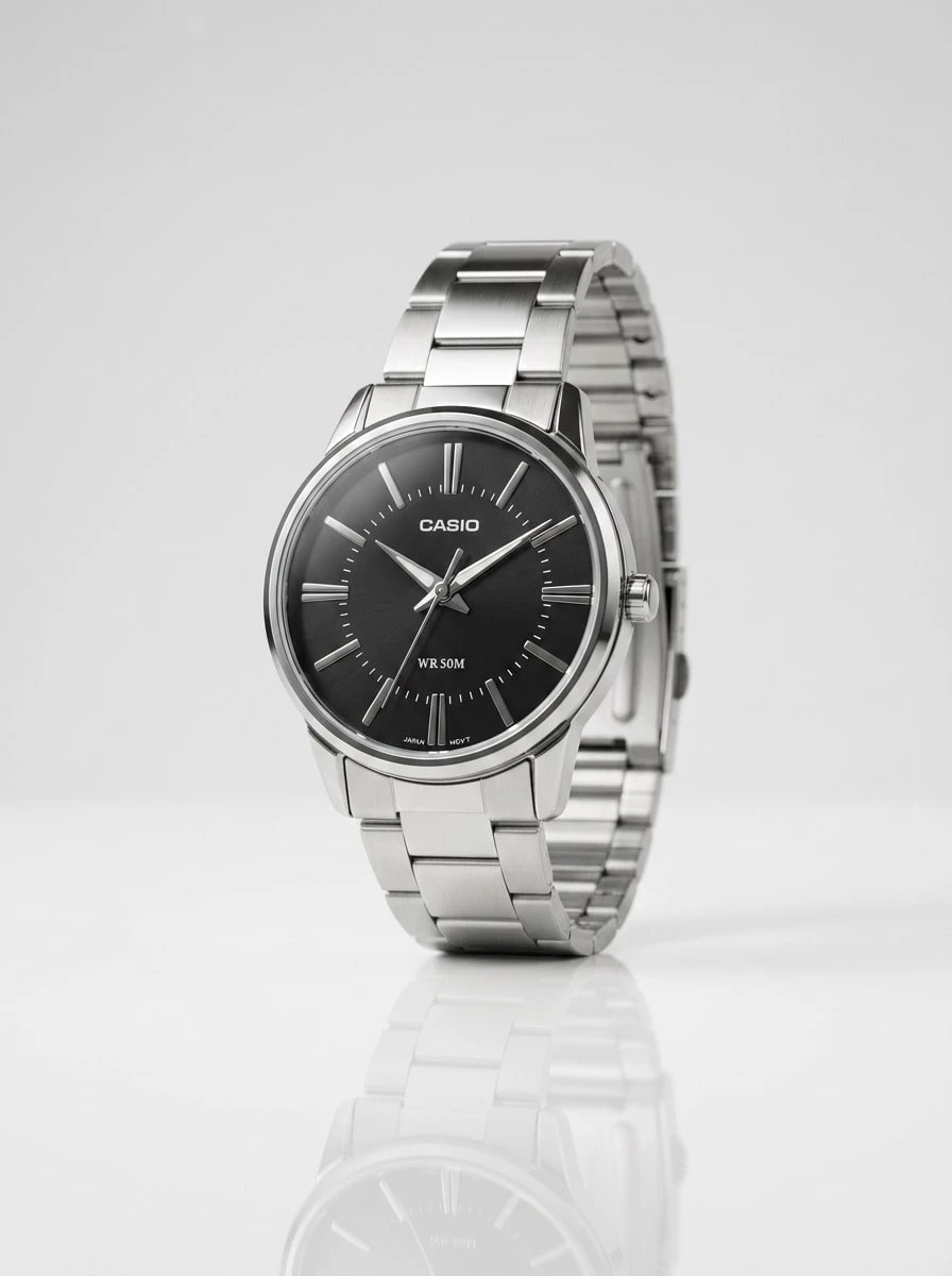 Casio 卡西欧 General 男士手表 标准模拟 MTP-1303D-1AVDF - WW - 黑色 - 查看 1