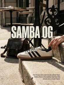 Adidas Samba Og 女式运动鞋米色黑色 ID0478 - 乳白色/核心黑色/沙層 - 查看 6