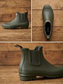 Hunter Men's Arch Support Rubber Outsole High-Top Commuting Office Walking Olive MFS9116RMA-DOV - Olive - View 5