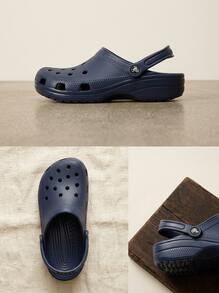 Crocs CLASSIC CLOG Women's Clogs Breathable Durable Ergonomic Shopping Daily Weekend Navy 10001-410 - Navy - View 5