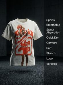 Nike Jordan Women Tee Comfortable Lightweight Versatile School Daily Black HJ0139-133 - View 2