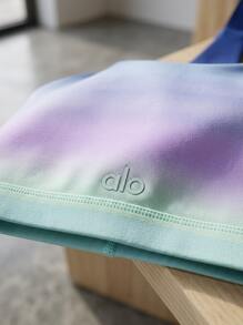 Alo Yoga 女款運動內衣 W94949R - SUNSIRE SKY 紫色，輕量透氣多功能跑步運動內衣 - 紫色/多色 - 查看 5