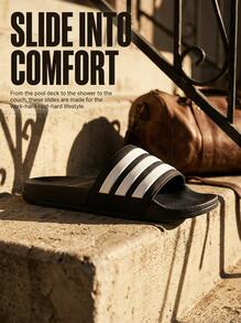 Adidas أديليت شاور - حبر الأسطورة / أبيض سحابي / حبر الأسطورة - مشاهدة 6