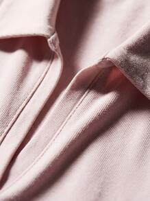 Alo Yoga Bra CHARMED COLLAR Tank Sweat Absorption Breathable Lightweight Soft Stretchy Easy To Wash Yoga Sports Women Pink W9468R - PINK SUGAR - 粉色 - 查看 5