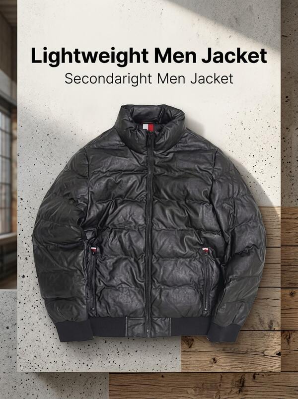 Chaqueta ligera para hombre Tommy Hilfiger, a prueba de viento, cálida, versátil, con logotipo, sólida, fácil de lavar, para uso al aire libre, running, diario, color negro 152AU820