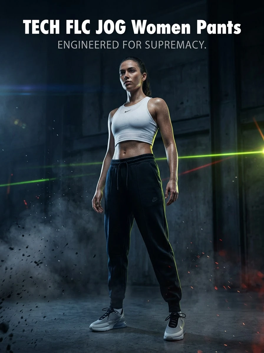 Nike 女款透氣百搭日常跑步長褲 黑色 FB8330-010 - 黑色 - 查看 1