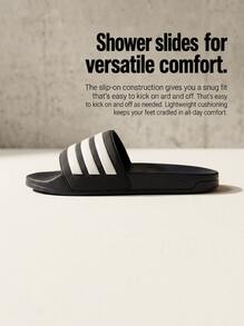 Adidas أديليت شاور - حبر الأسطورة / أبيض سحابي / حبر الأسطورة - مشاهدة 3