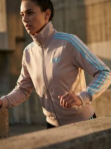 Adidas Sports Jackets Warm Adjustable Comfortable Weekend Commuting Outdoor Beige JX7864 - Beige - Visa 2