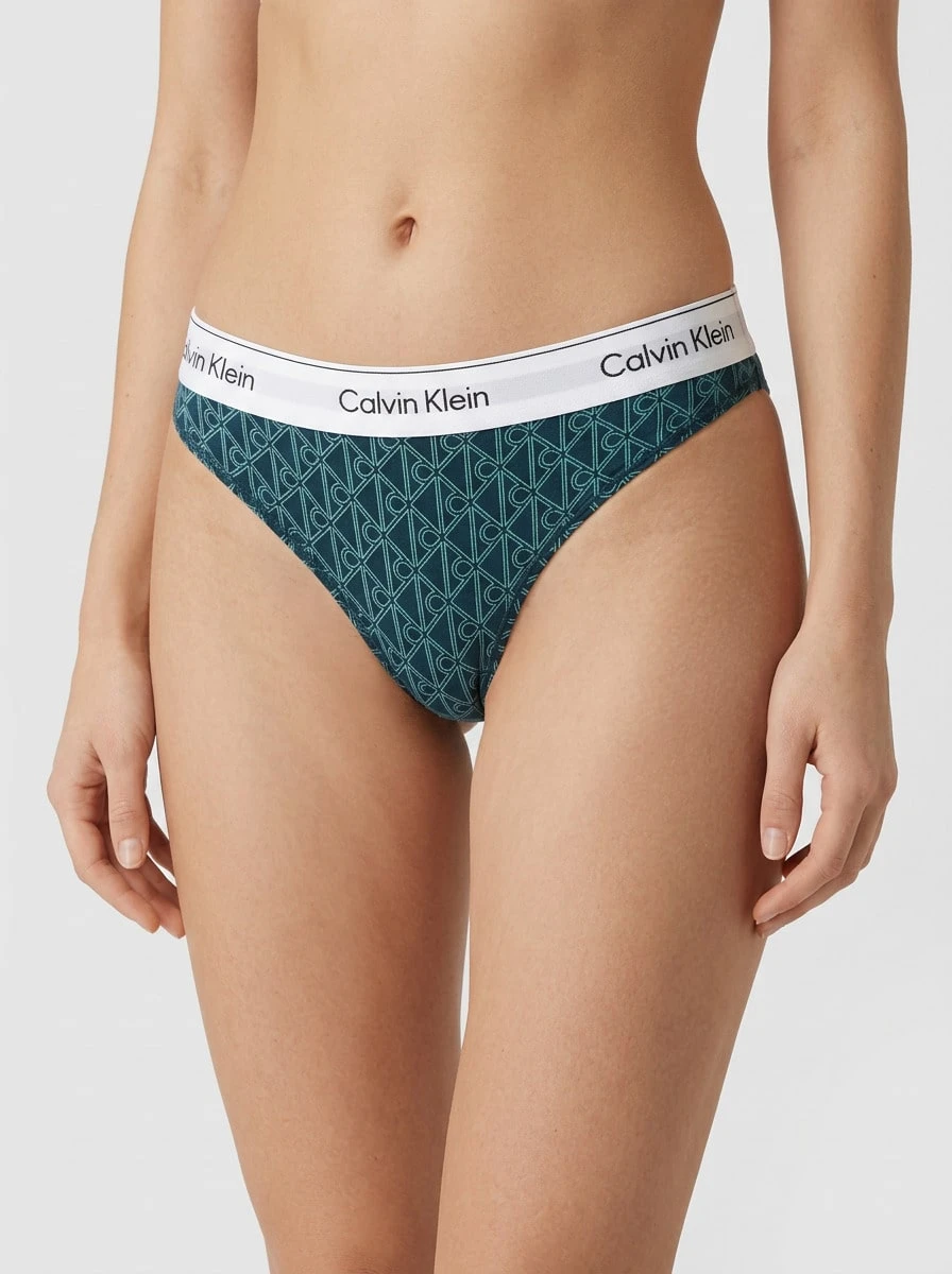 Calvin Klein CK UNDERWEAR Women's Versatile Comfortable Lightweight Training Daily Outdoor LV00QF8518-2QD - bijou modern emblem outline+stratif - View 1