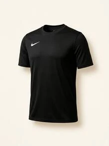 Nike قميص أطفال بأكمام قصيرة أسود Park VII - أسود/أبيض - مشاهدة 3