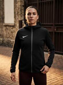 Nike Sports Jackets Breathable Packable Lightweight Travel Casual Weekend Black DC8039-010 - Black - View 4