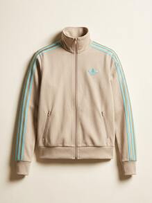 Adidas Sports Jackets Warm Adjustable Comfortable Weekend Commuting Outdoor Beige JX7864 - Beige - Visa 3