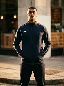 Nike Men's Sports Jackets Quick-Dry Windproof Packable Weekend Commuting Outdoor Blue FJ3022-451 - Blue - View 2