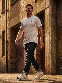 Reebok Men's Sports Tees & Tanks Breathable Classic Fit Quick-Dry Home Travel Daily White 100240911 - Weiss - Übersicht 4