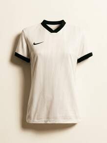 Nike Women's Soft Durable Comfortable Daily Weekend Sports White HV8145-101 - Black and White - View 3