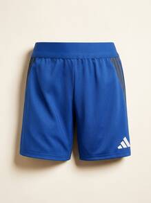 Adidas Sports Shorts Easy To Match Elastic Waist Breathable Outdoor Training Casual Blue IQ4774 - 寶藍色 - 查看 3