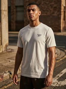 Reebok Men's Sports Tees & Tanks Breathable Classic Fit Quick-Dry Home Travel Daily White 100240911 - Weiss - Übersicht 2