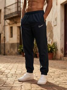 Nike بنطلون أكاديمي 25 للرجال باللون الكحلي الداكن - أزرق بحري - مشاهدة 4