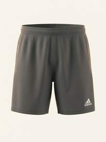 Adidas Sports Shorts Stretchy Easy To Match Elastic Waist Casual Running Beach Grey HH9995 - Grey - View 3