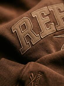 Reebok Men's Sports & Outdoor Hoodies Cozy Breathable Easy To Match Sports Commuting Outing Brown 100240371 - 棕色 - 查看 6