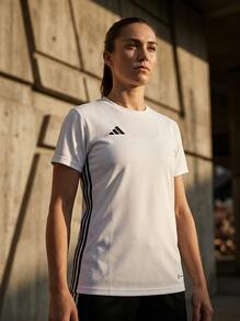 Adidas Sports Tees & Tanks Durable Comfortable Versatile Daily Weekend Sports White H44530 - White - View 2