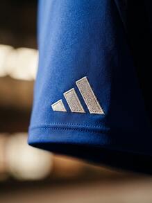 Adidas Sports Shorts Easy To Match Elastic Waist Breathable Outdoor Training Casual Blue IQ4774 - 寶藍色 - 查看 6