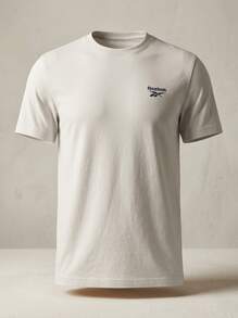 Reebok Men's Sports Tees & Tanks Breathable Classic Fit Quick-Dry Home Travel Daily White 100240911 - Weiss - Übersicht 3
