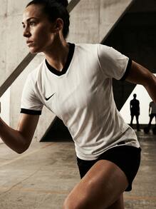 Nike Women's Soft Durable Comfortable Daily Weekend Sports White HV8145-101 - Black and White - View 5