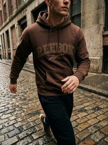 Reebok Men's Sports & Outdoor Hoodies Cozy Breathable Easy To Match Sports Commuting Outing Brown 100240371 - 棕色 - 查看 8