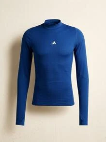 Adidas Men's Sports Tees & Tanks Lightweight Easy To Match Moisture-Wicking Outing Gym Home Blue JL5634 - 寶藍色 - 查看 3