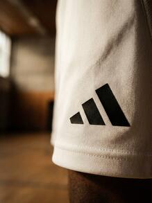 Adidas Sports Shorts Durable Lightweight Versatile Sports Weekend Summer White IQ4775 - White - View 7