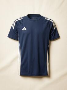 Adidas Kids' Lightweight Easy To Match Moisture-Wicking Sports Outdoor Training Blue IR9357 - Blue - View 3