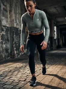 Under Armour UA Sports Sweatshirts Stretchy Comfortable Cozy Outdoor School Casual Green 1388692-348 - Green - View 9