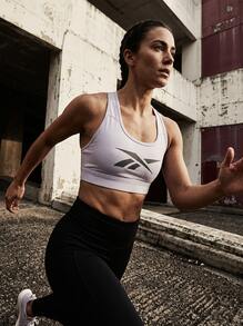 Reebok Sports Tees & Tanks Lightweight Easy To Match Moisture-Wicking Casual Outing Gym Purple HT6145 - 紫色 - 查看 7