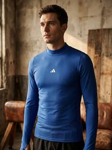 Adidas Men's Sports Tees & Tanks Lightweight Easy To Match Moisture-Wicking Outing Gym Home Blue JL5634 - 寶藍色 - 查看 7