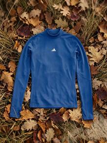 Adidas Men's Sports Tees & Tanks Lightweight Easy To Match Moisture-Wicking Outing Gym Home Blue JL5634 - 寶藍色 - 查看 5