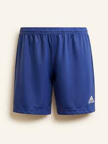 Adidas شورت نسائي Entrada 22 باللون الأزرق الملكي - الأزرق - مشاهدة 3