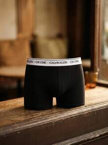Calvin Klein CK UNDERWEAR Men's Easy To Match Soft Stretchy Training Daily Outdoor 000NB2385A-BNM - Black - View 2