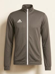 Adidas Sports Jackets Breathable Packable Lightweight Casual Weekend Commuting Grey H57527 - Grey - View 3