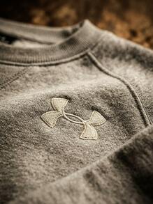 Under Armour بلوزات رياضية نسائية رمادية من آيكون - رمادي فاتح - مشاهدة 6