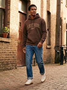 Reebok Men's Sports & Outdoor Hoodies Cozy Breathable Easy To Match Sports Commuting Outing Brown 100240371 - 棕色 - 查看 3
