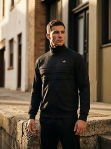 Adidas Men's Outdoor Jackets Durable Versatile Waterproof Outdoor Camping Sports Black IY0427 - Schwarz - Übersicht 2